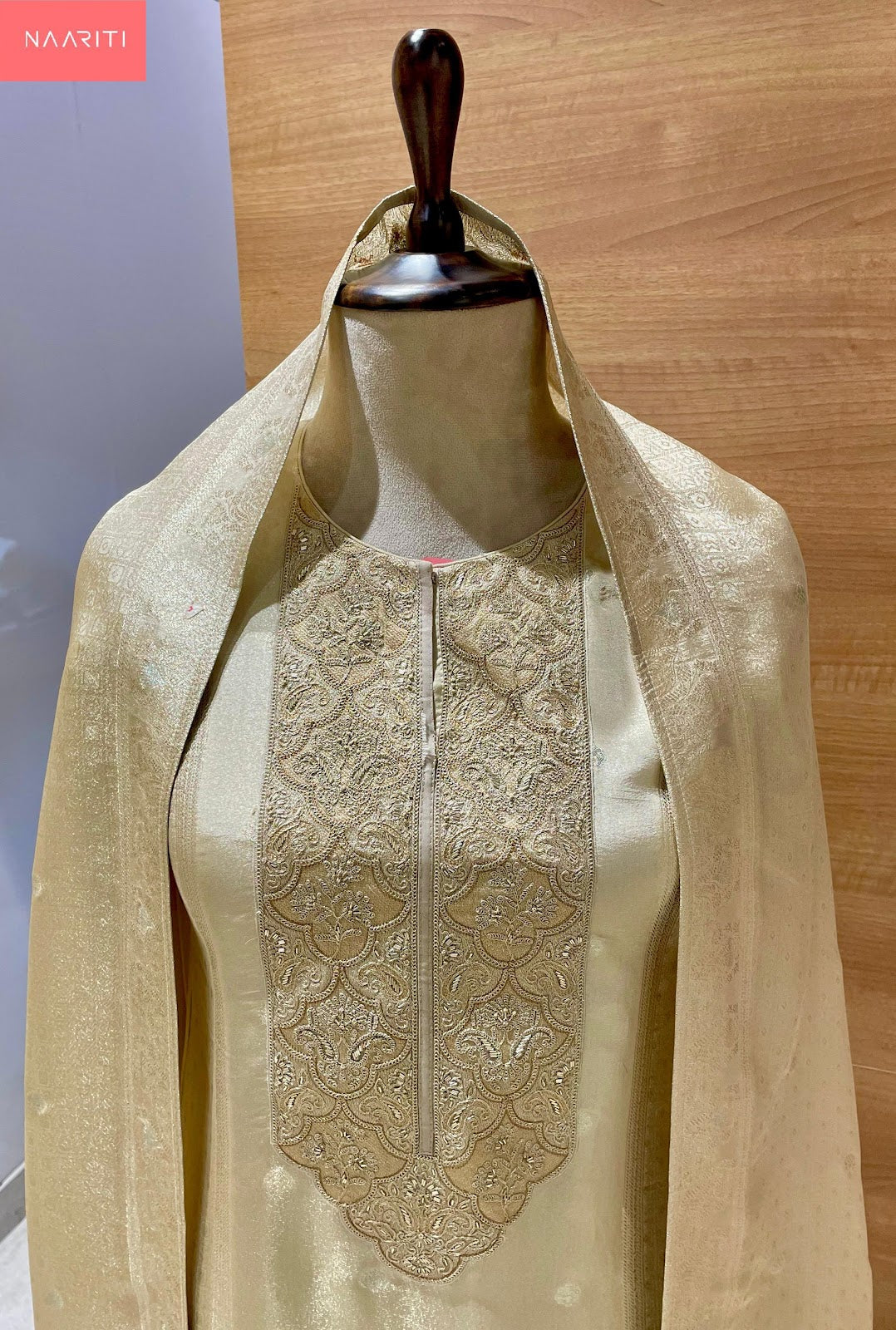 Baish Naariti Silk Jacquard Salwar Suits Wholesale Rate