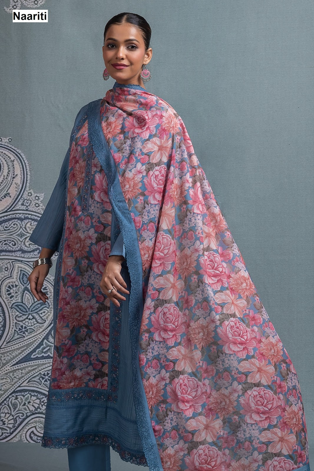 Balka 2662 Naariti Mul Chanderi Pant Style Suits Manufacturer