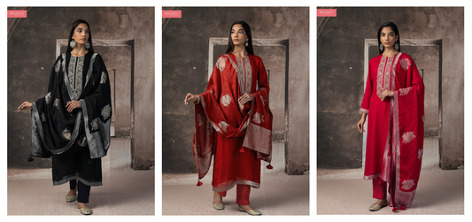 Balqeez Naariti Silk Pant Style Suits Manufacturer