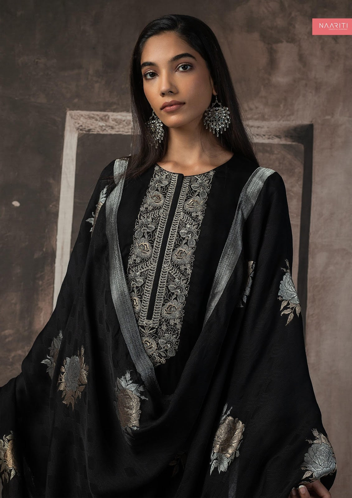 Balqeez Naariti Silk Pant Style Suits Manufacturer