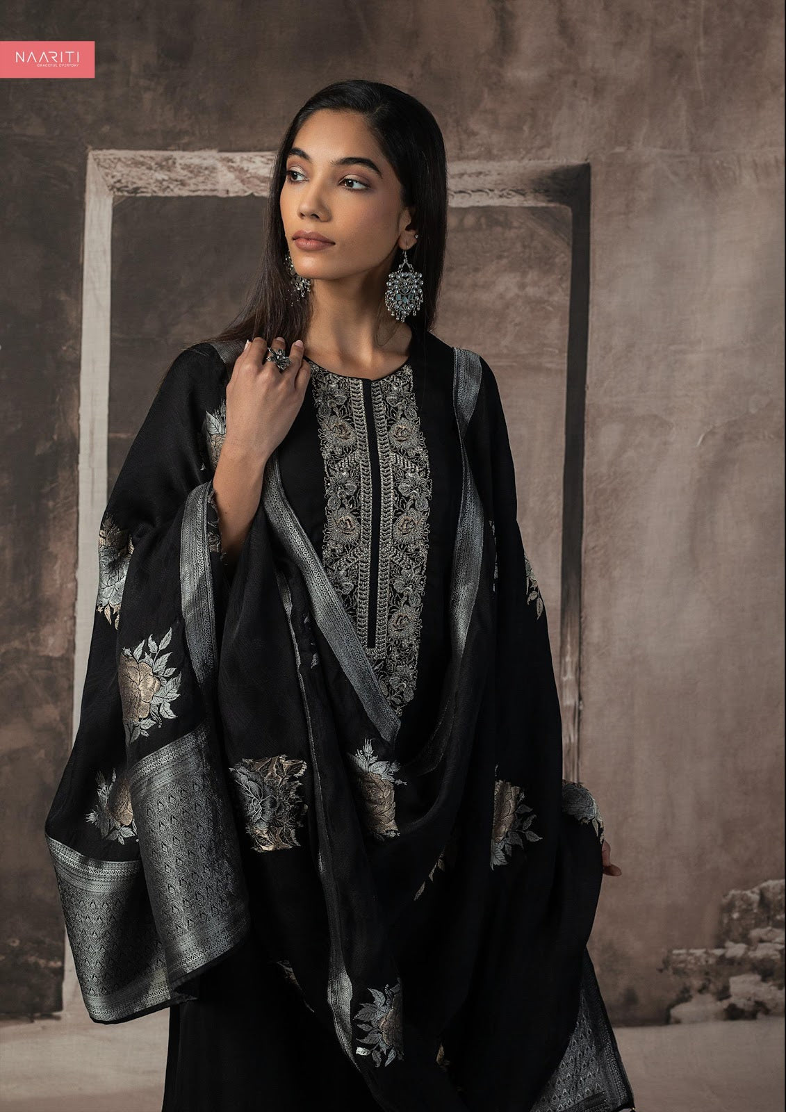 Balqeez Naariti Silk Pant Style Suits Manufacturer