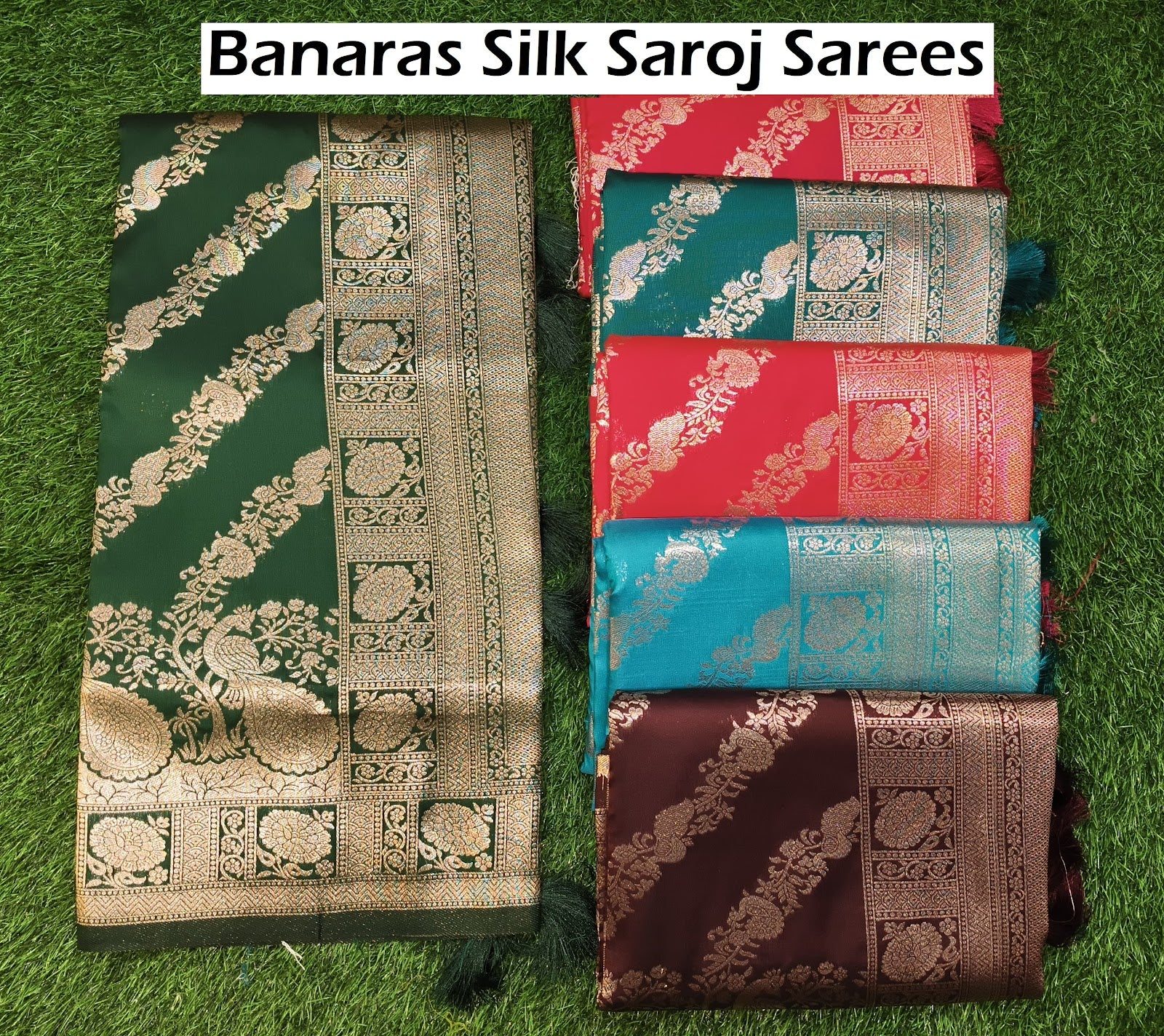 Banaras Silk Saroj Sarees Exporter Ahmedabad