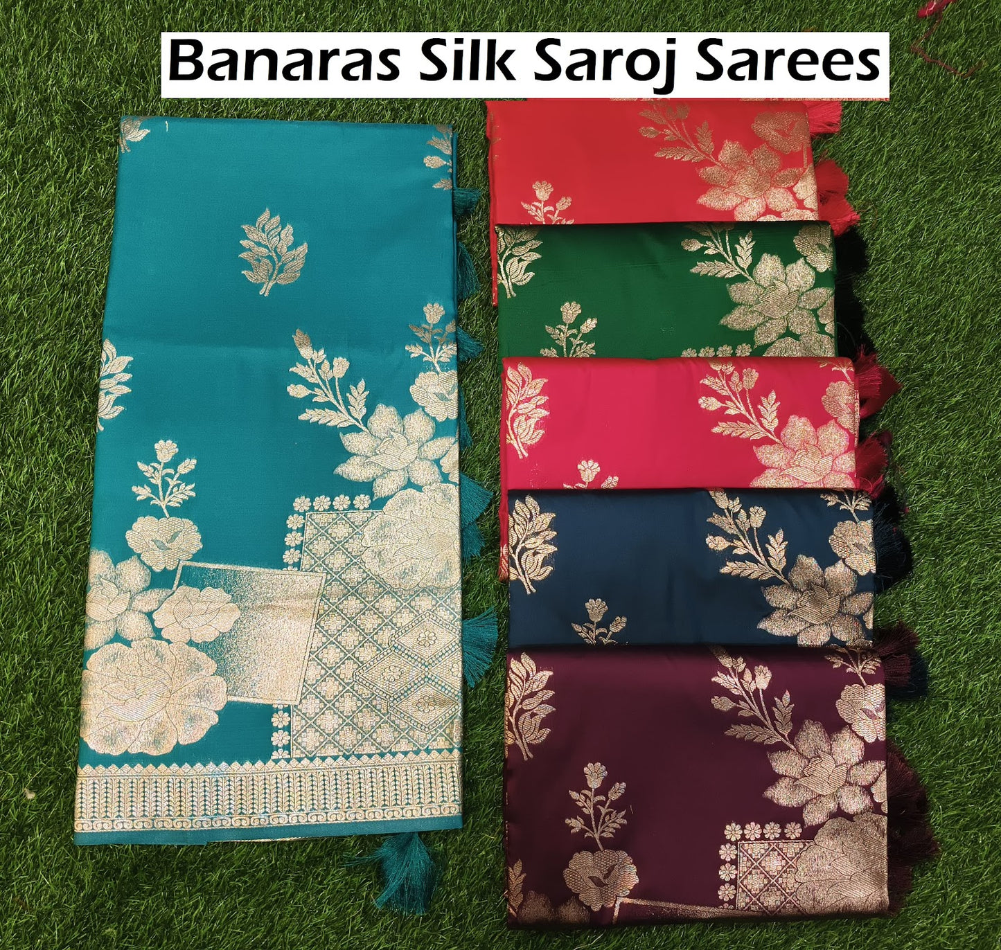 Banaras Silk Saroj Sarees Exporter Ahmedabad