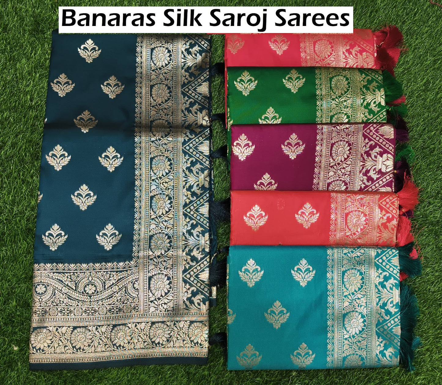 Banaras Silk Saroj Sarees Exporter Ahmedabad