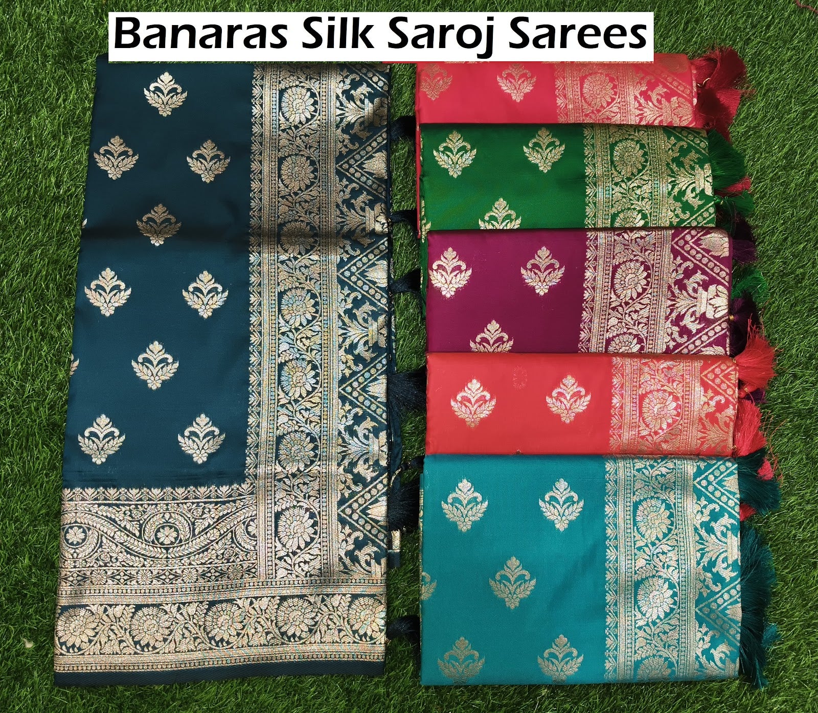 Banaras Silk Saroj Sarees Exporter Ahmedabad