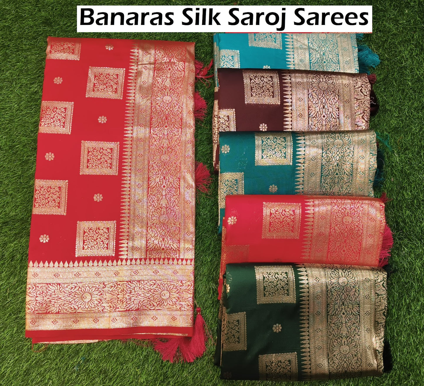 Banaras Silk Saroj Sarees Exporter Ahmedabad