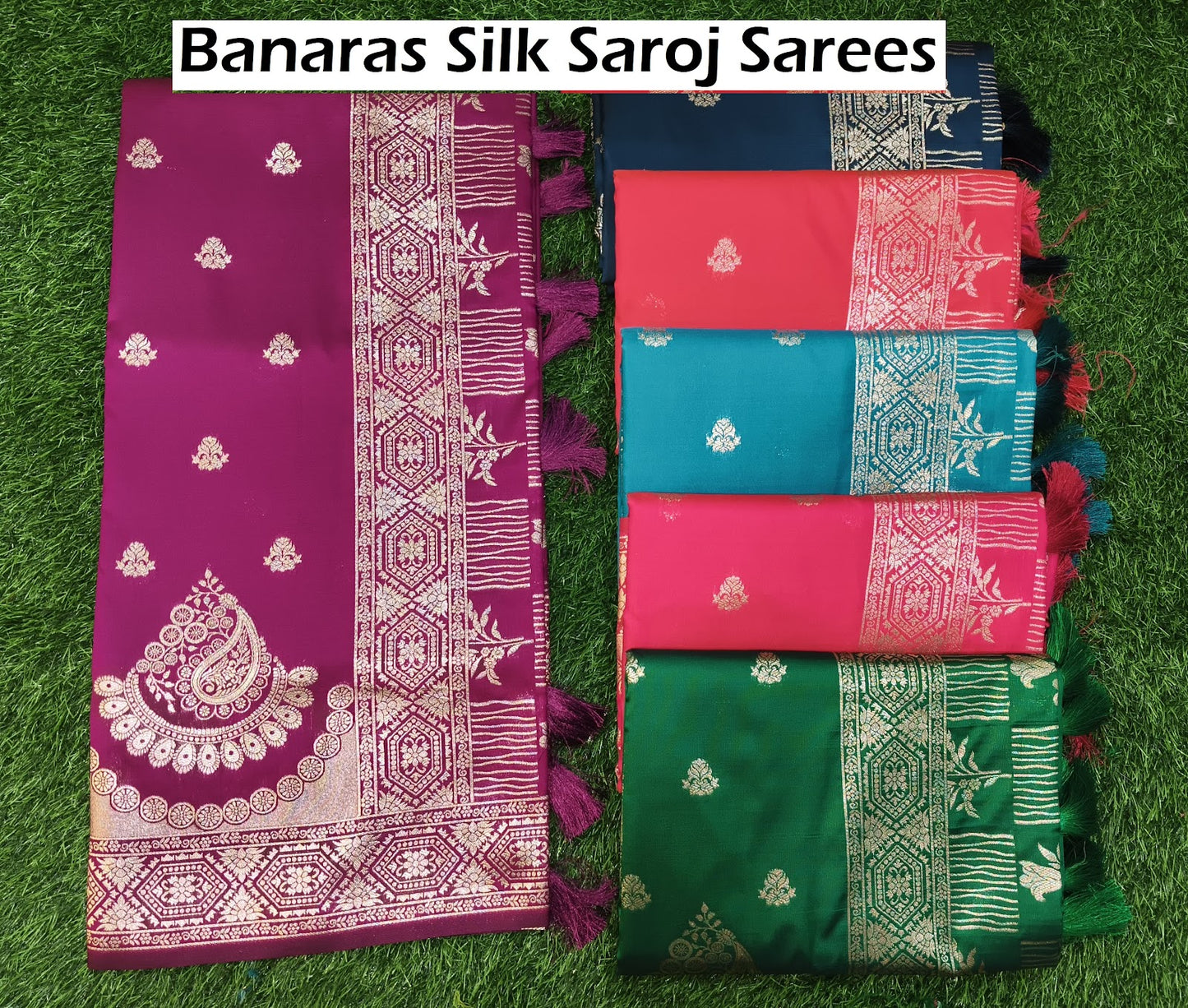 Banaras Silk Saroj Sarees Exporter Ahmedabad