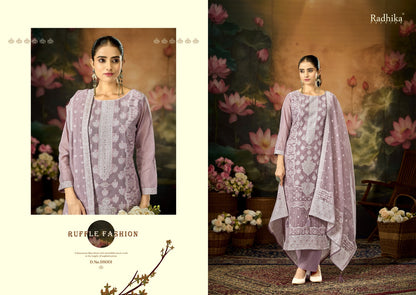 Banarasi Adha Vol 12 Radhika Fashion Azara Cotton Jam Karachi Salwar Suits Manufacturer Ahmedabad