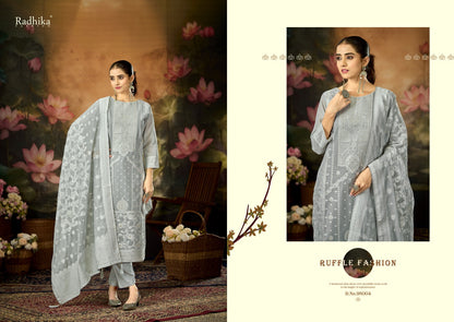 Banarasi Adha Vol 12 Radhika Fashion Azara Cotton Jam Karachi Salwar Suits Manufacturer Ahmedabad