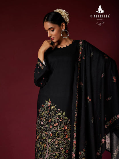 Bandhan Cinderella Russian Silk Pant Style Suits Wholesale Rate