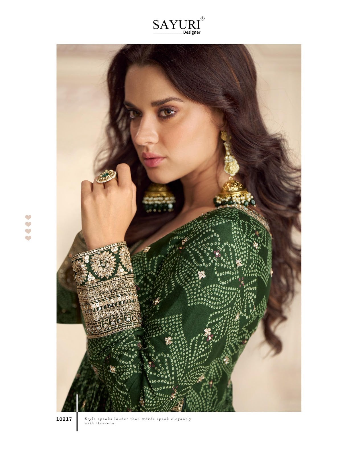Bandhan Sayuri Chinnon Silk Gown Dupatta Set Manufacturer
