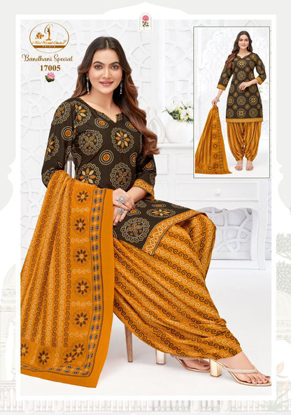 Bandhani Special Vol 17 Miss World Choice Cotton Dress Material Supplier