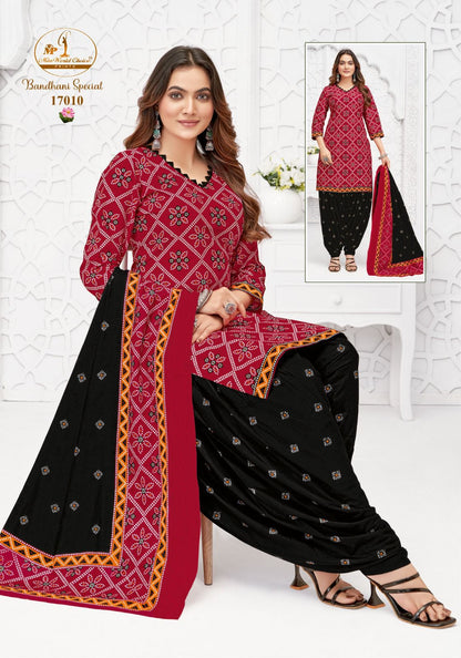 Bandhani Special Vol 17 Miss World Choice Cotton Dress Material Supplier