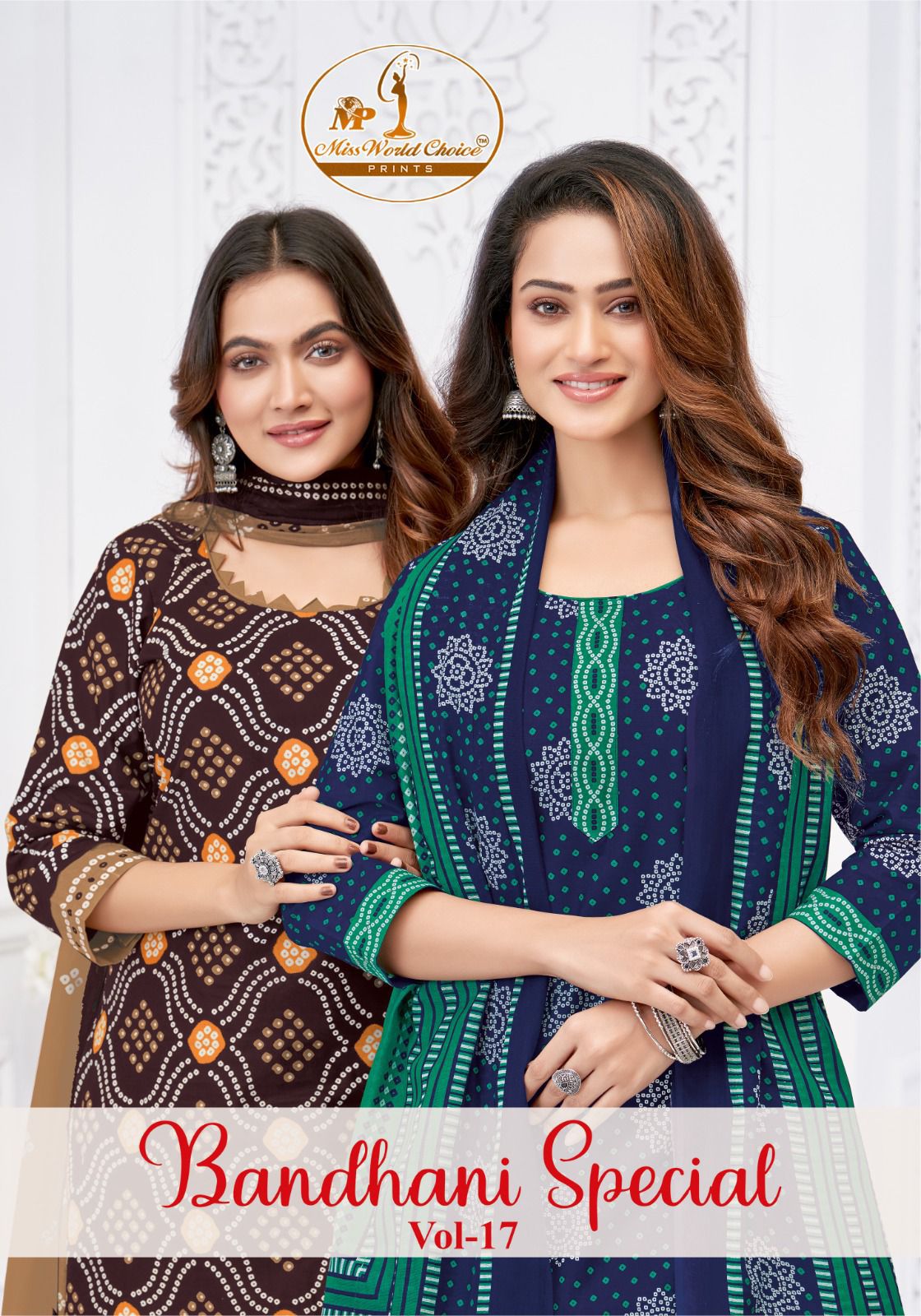 Bandhani Special Vol 17 Miss World Choice Cotton Dress Material Supplier