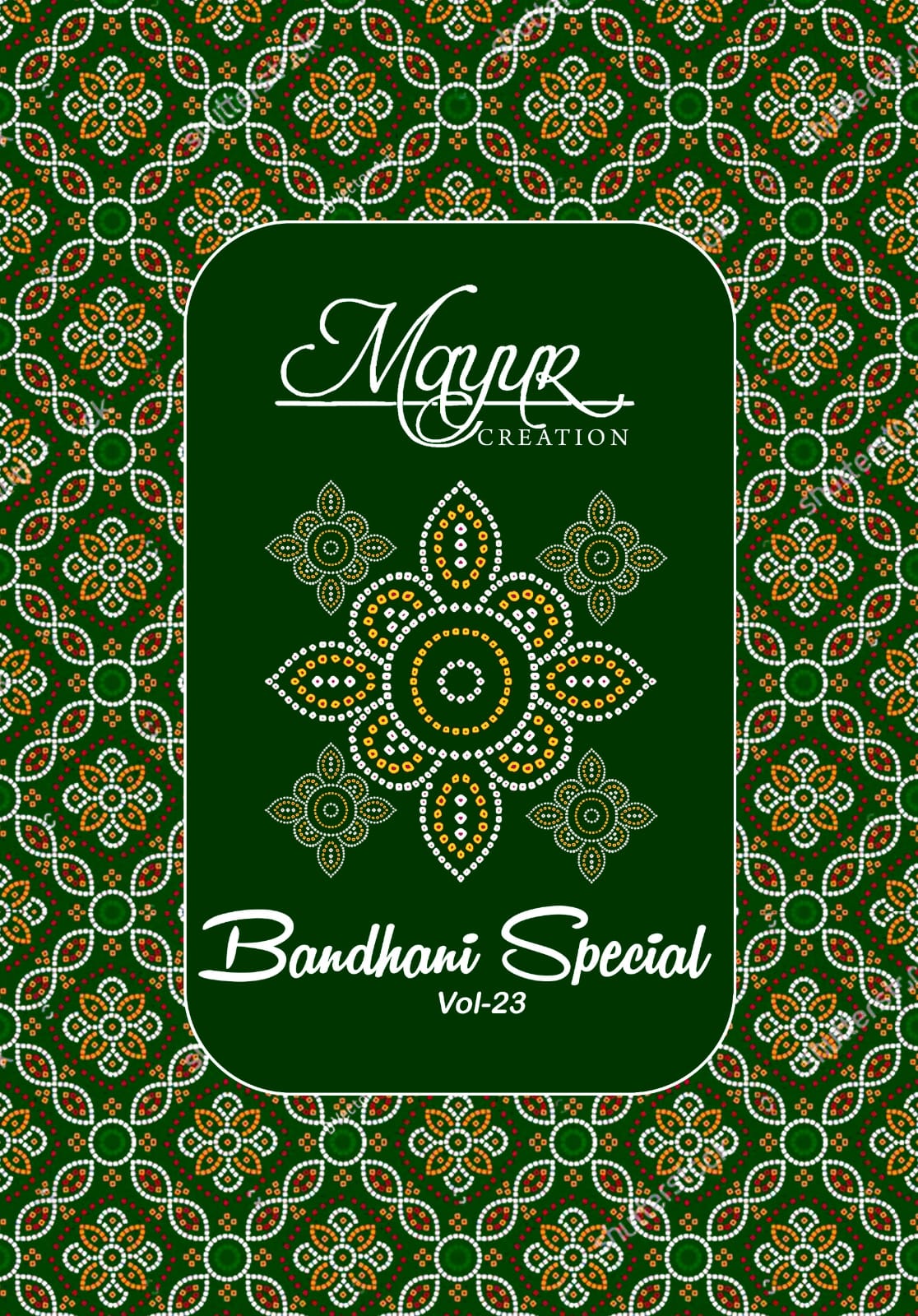 Bandhani Special Vol 23 Mayur Creation Cotton Dress Material Wholesale Price