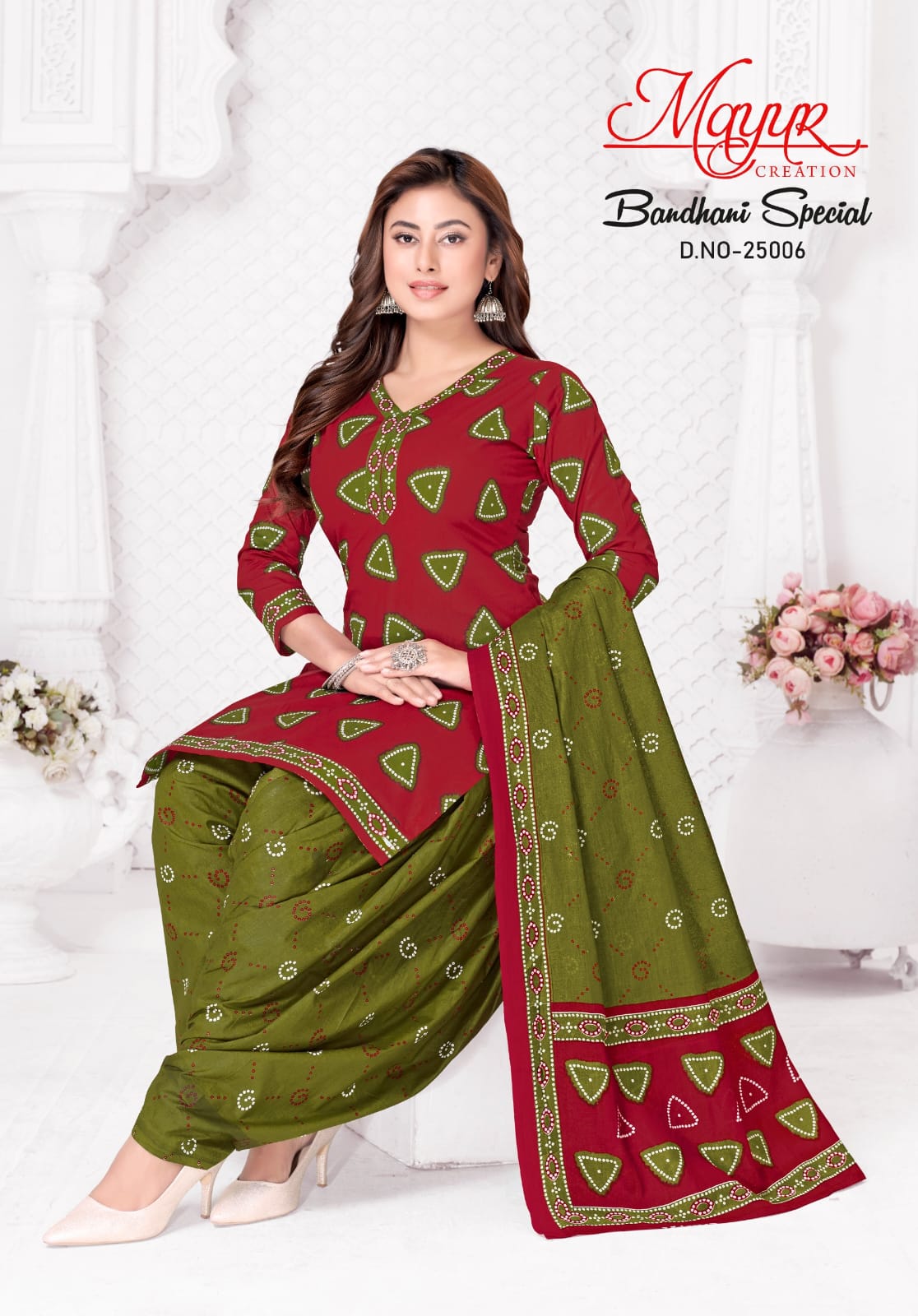Bandhani Special Vol 25 Mayur Creation Cotton Dress Material Manufacturer