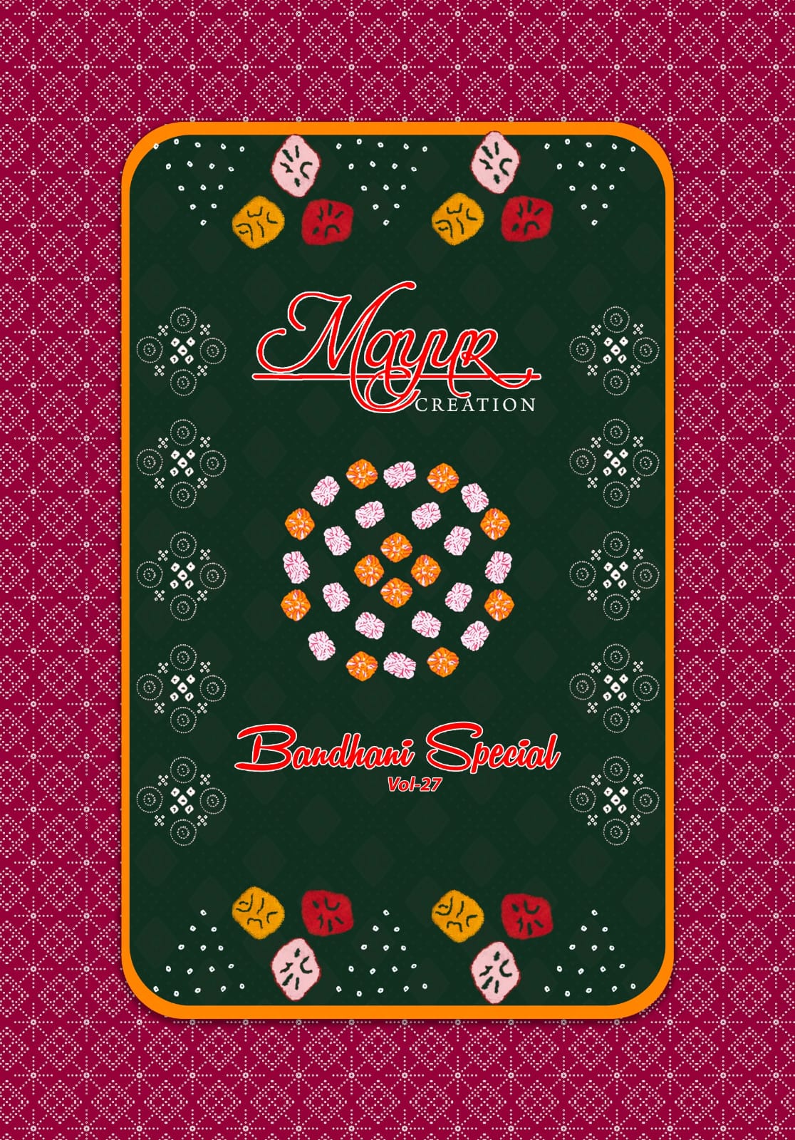 Bandhani Special Vol 27 Mayur Creation Cotton Dress Material Manufacturer