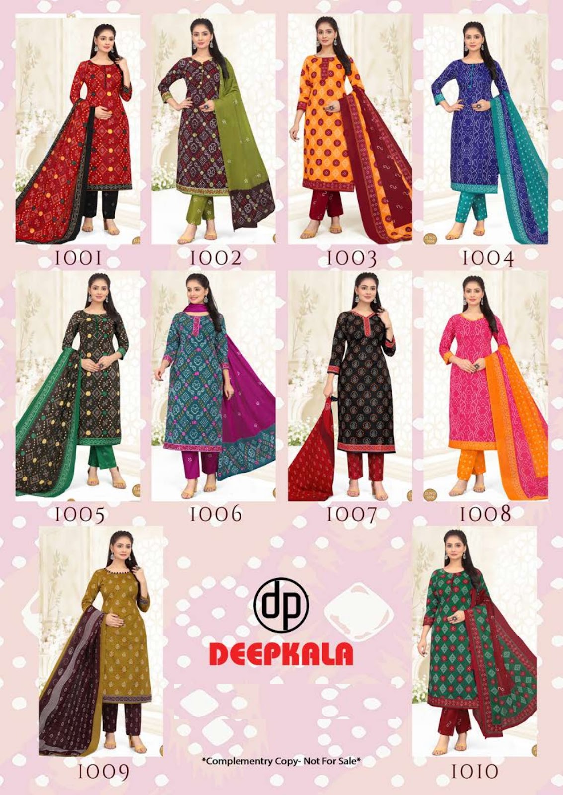 Bandhani Special Vol 2 Deepkala Cotton Dress Material Manufacturer India