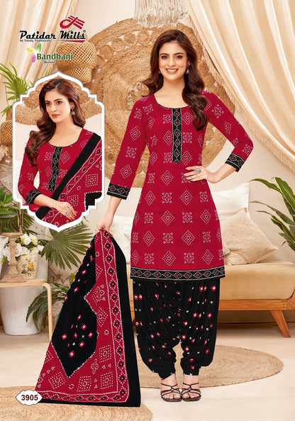 Bandhani Special Vol 39 Patidar Mills Cotton Dress Material Wholesaler Ahmedabad