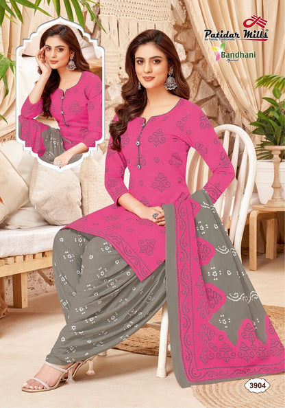 Bandhani Special Vol 39 Patidar Mills Cotton Dress Material Wholesaler Ahmedabad
