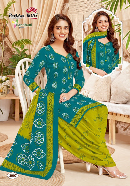 Bandhani Special Vol 39 Patidar Mills Cotton Dress Material Wholesaler Ahmedabad
