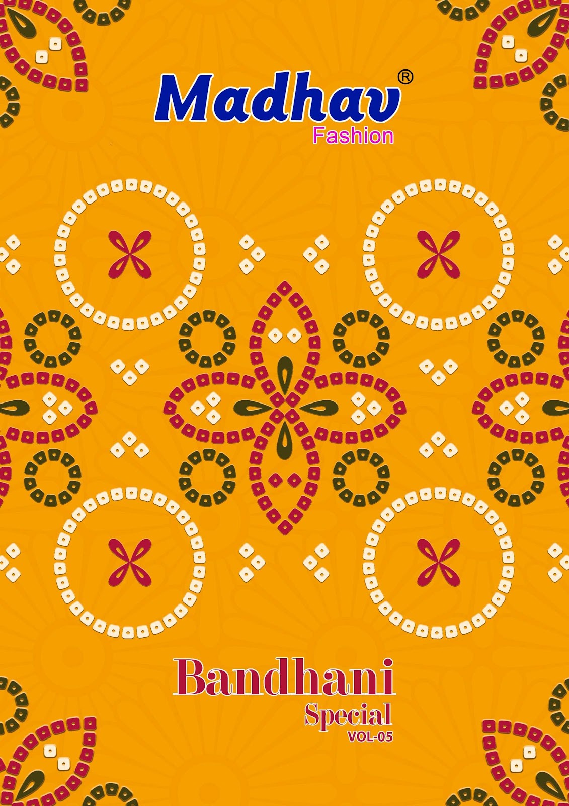 Bandhani Special Vol 5 Madhav Fashion Cotton Dress Material Manufacturer India
