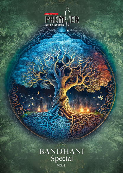 Bandhani Special Vol 5 With Lining Premier Readymade Cotton Patiyala Suits Exporter India