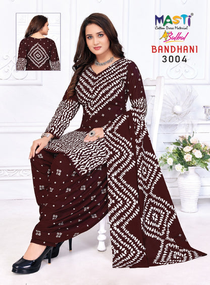 Bandhani Vol 3 Bulbul Masti Cotton Dress Material Wholesale