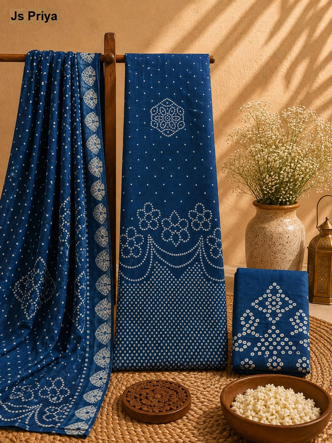 Bandhani Vol 44 Js Priya Cotton Dress Material Manufacturer Gujarat