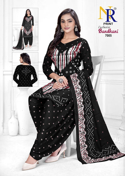 Bandhani Vol 7 Nr Print Cotton Dress Material Exporter Gujarat