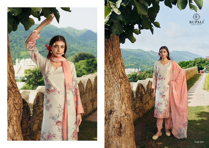 Bandhavi Rupali Pure Viscose Pant Style Suits Wholesale