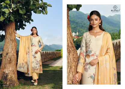 Bandhavi Rupali Pure Viscose Pant Style Suits Wholesale