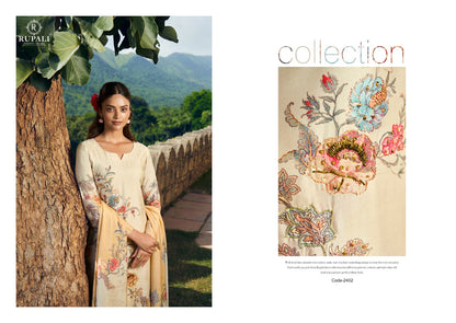 Bandhavi Rupali Pure Viscose Pant Style Suits Wholesale