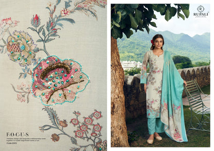 Bandhavi Rupali Pure Viscose Pant Style Suits Wholesale