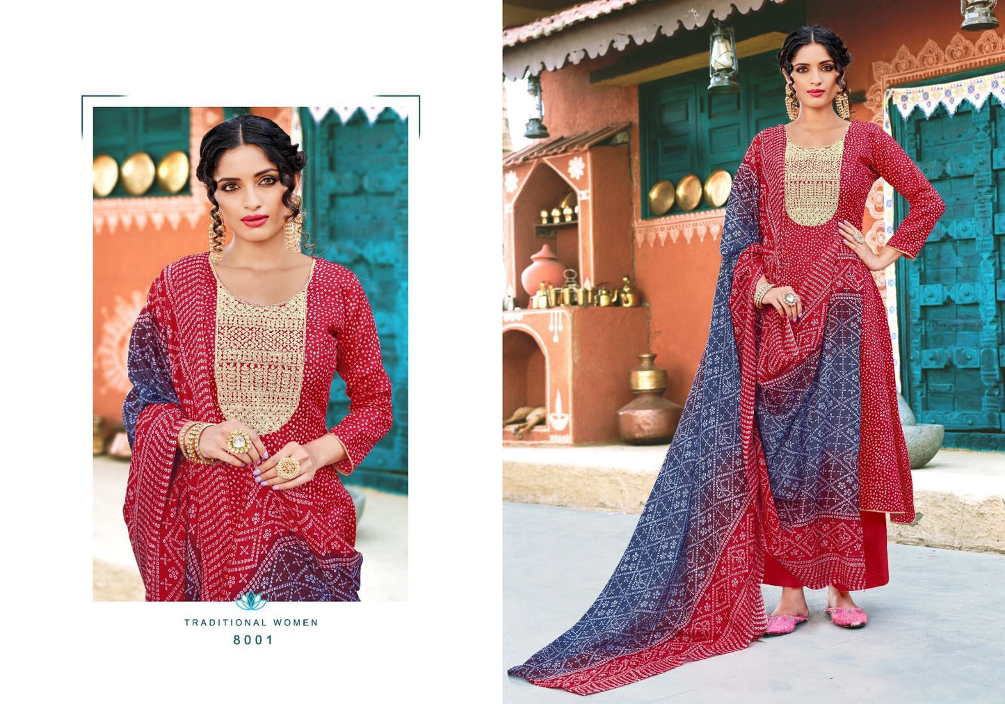 Bandheez Radha Fab Jaam Satin Plazzo Style Suits Manufacturer