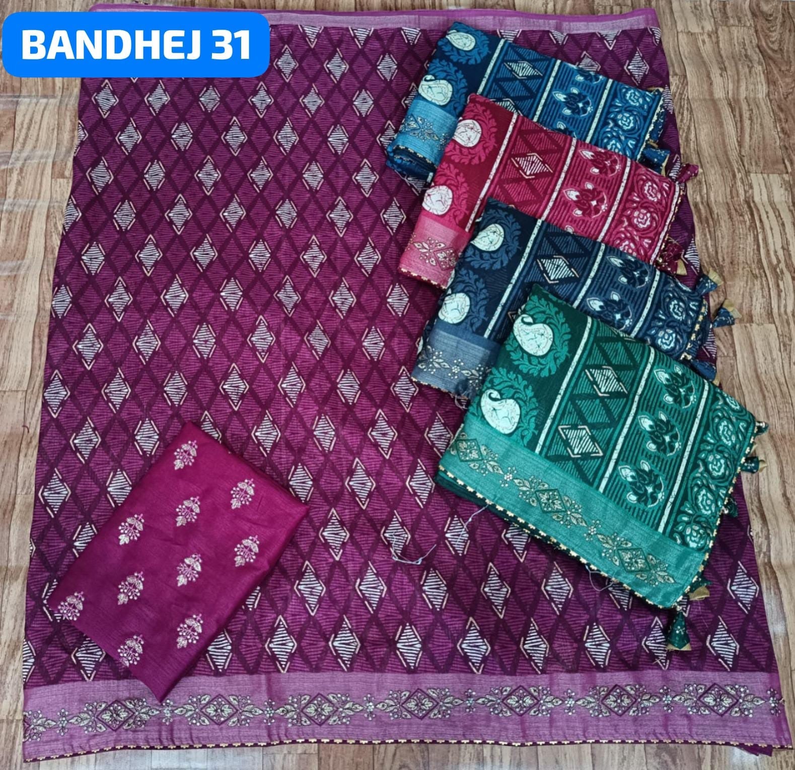 Bandhej 31 Kalpveli Dolla Silk Sarees Wholesaler India