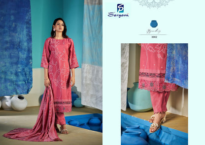 Bandhej Sargam Prints Viscose Modal Pant Style Suits Wholesaler