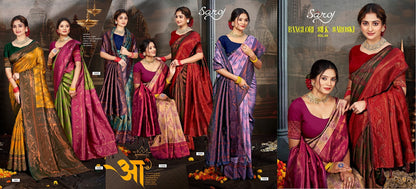 Banglori Silk Saroski Saroj Sarees Exporter India