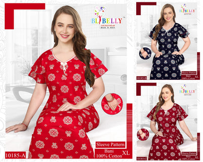 Bani Belly Cotton Night Gowns Exporter