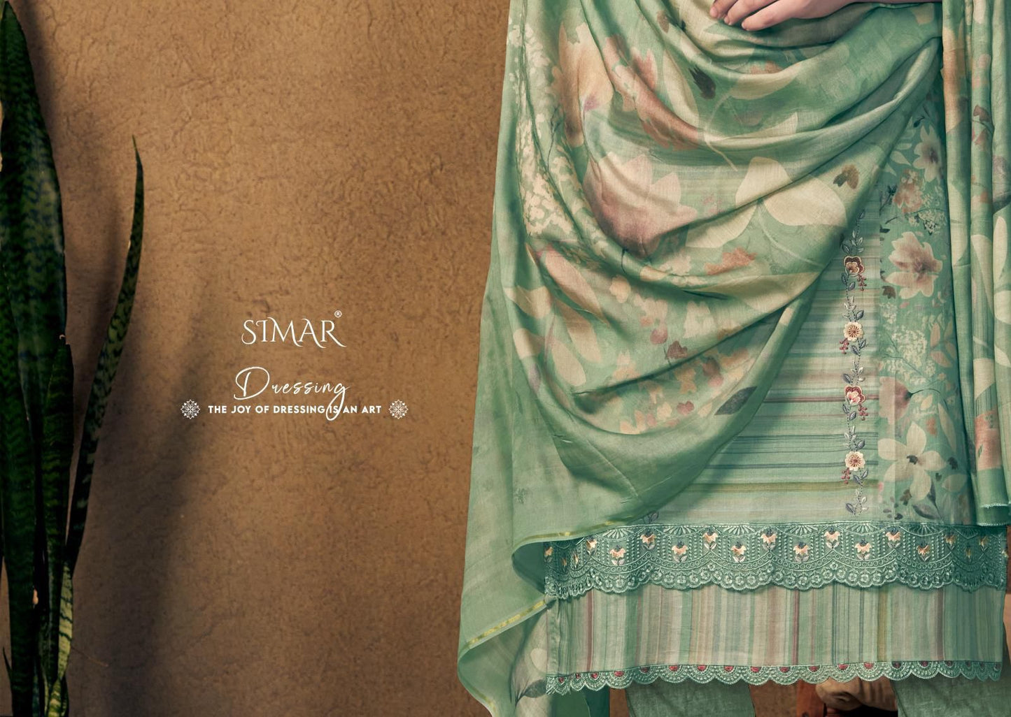 Bani Organza Simar Pant Style Suits Supplier India