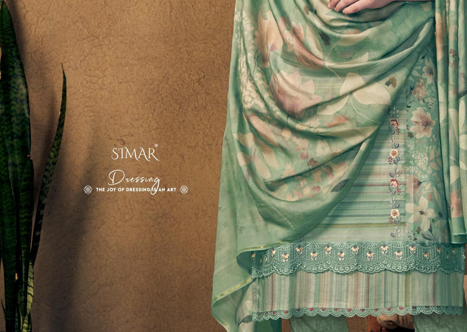 Bani Organza Simar Pant Style Suits Supplier India