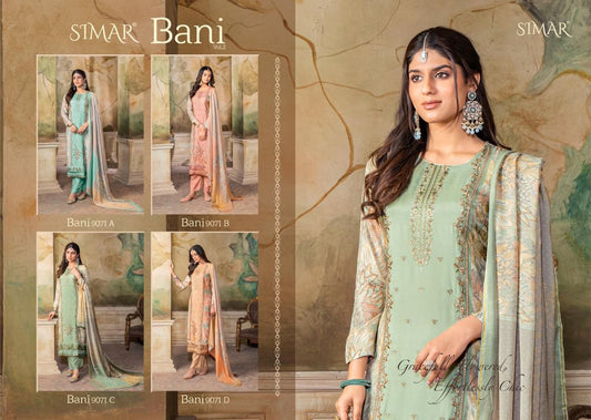 Bani Vol 2 Simar Cotton Lawn Pant Style Suits Wholesale Price