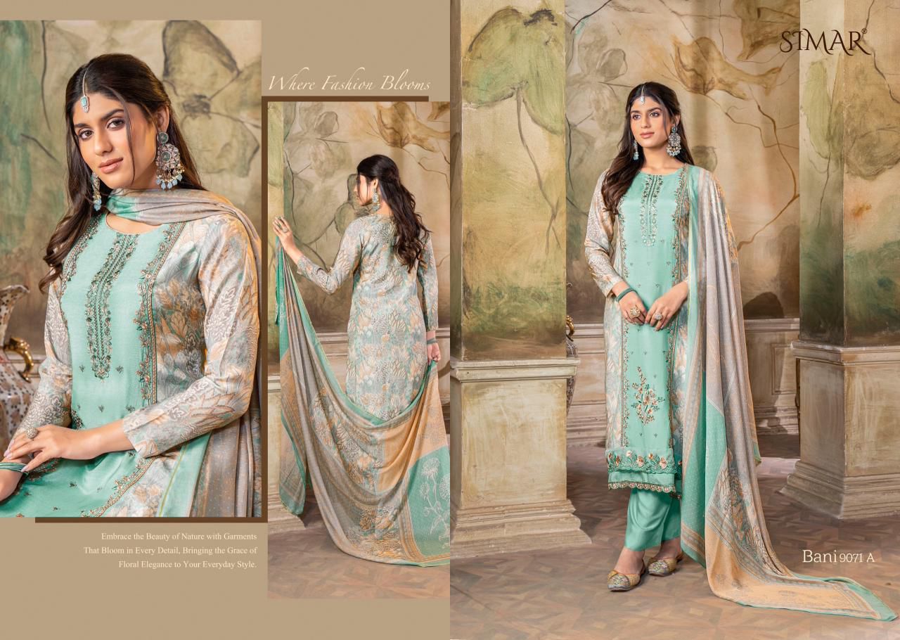 Bani Vol 2 Simar Cotton Lawn Pant Style Suits Wholesale Price