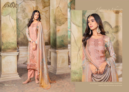 Bani Vol 2 Simar Cotton Lawn Pant Style Suits Wholesale Price