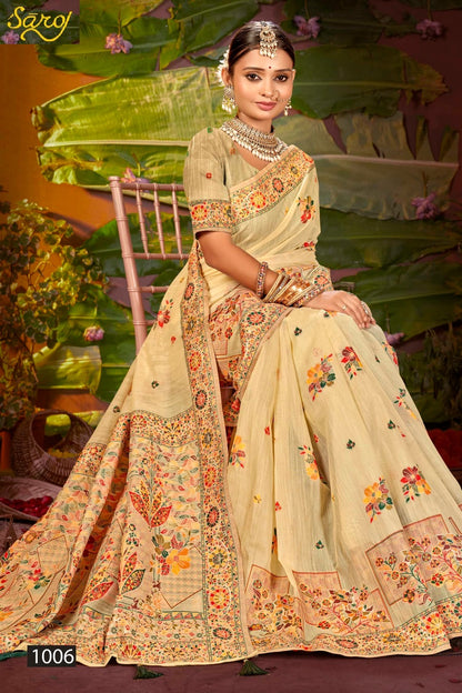 Banjaara Linen Vol 4 Saroj Sarees Wholesale