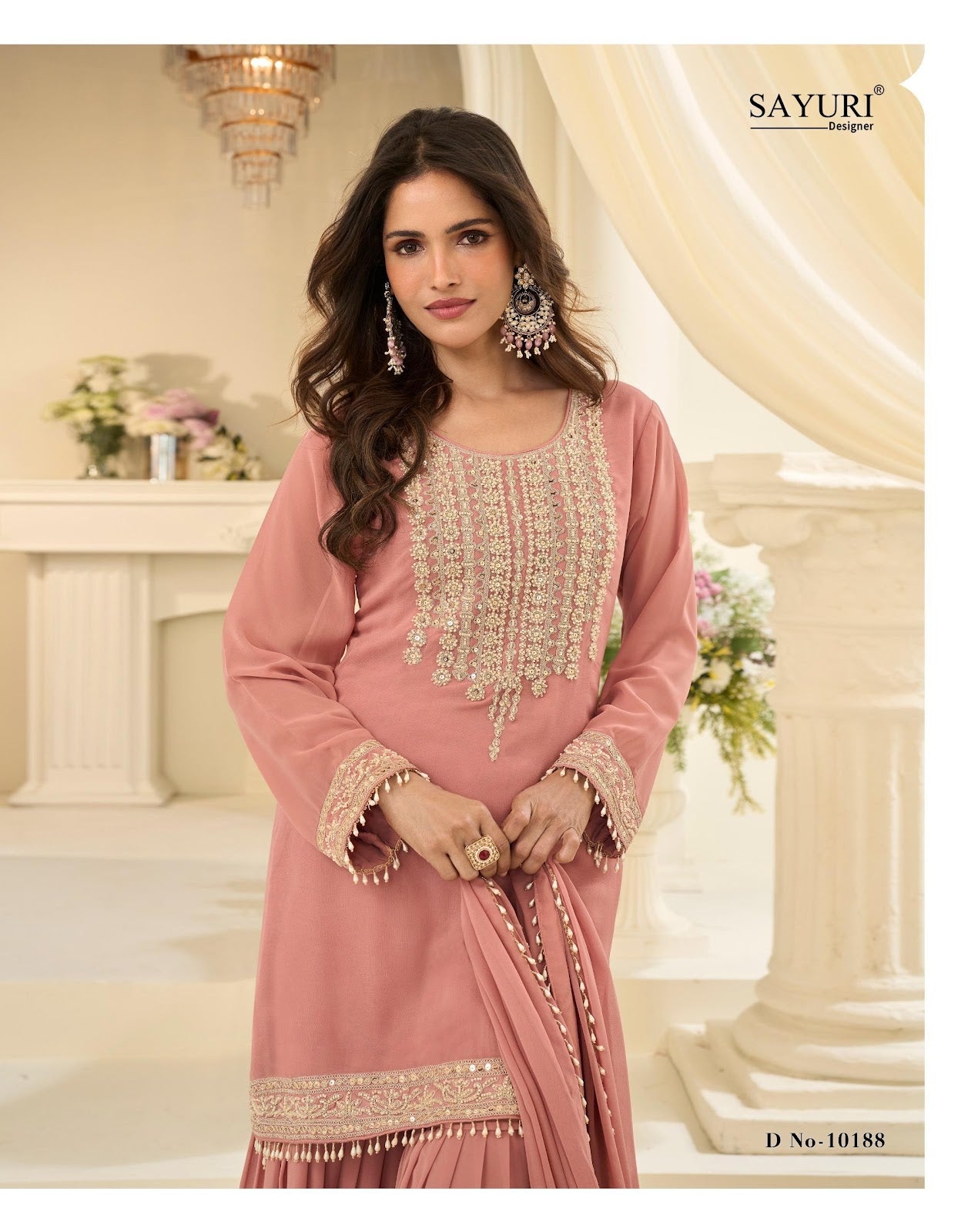 Bansuri Sayuri Georgette Readymade Sharara Suits Manufacturer