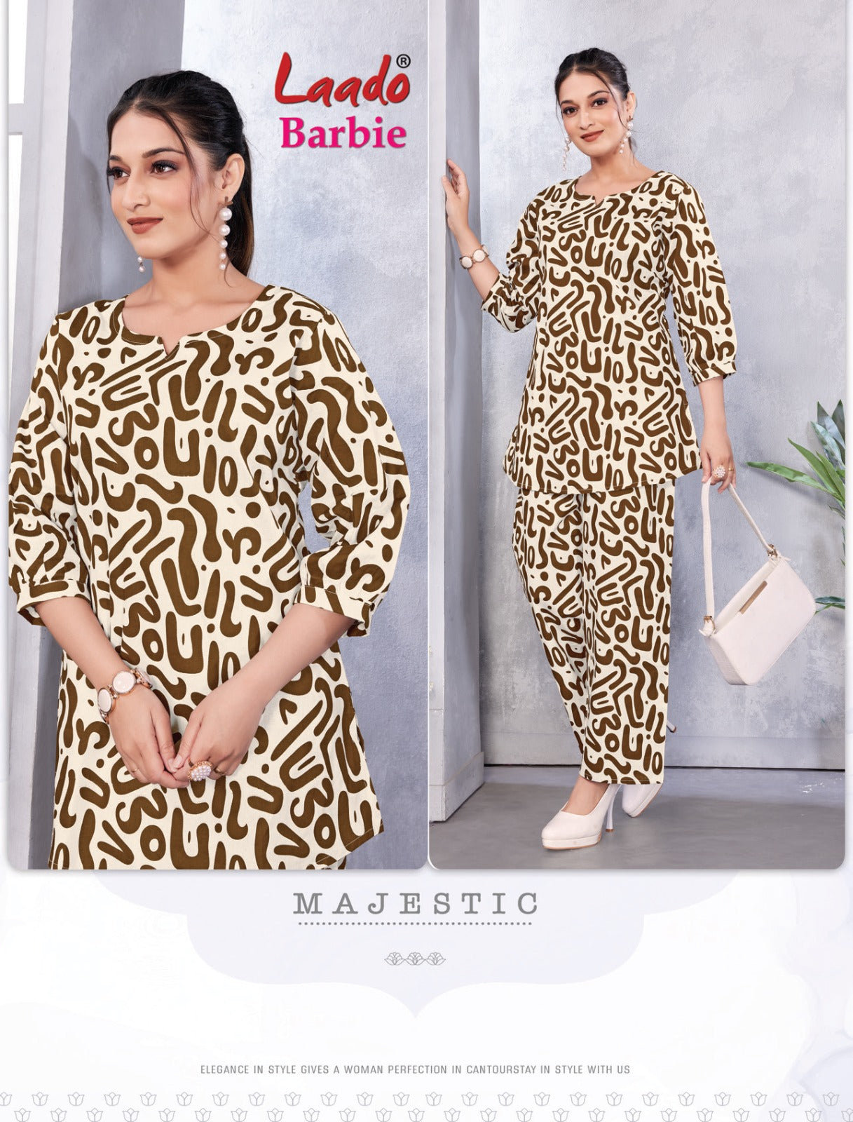 Barbie Vol 2 Laado Mul Cotton Co Ord Set Manufacturer Gujarat