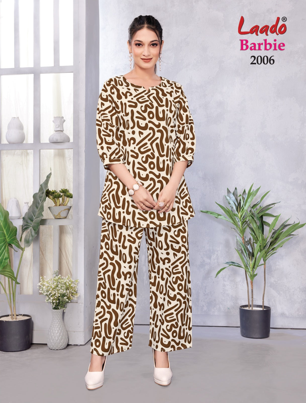 Barbie Vol 2 Laado Mul Cotton Co Ord Set Manufacturer Gujarat