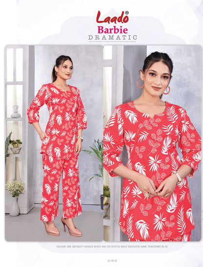 Barbie Vol 2 Laado Mul Cotton Co Ord Set Manufacturer Gujarat