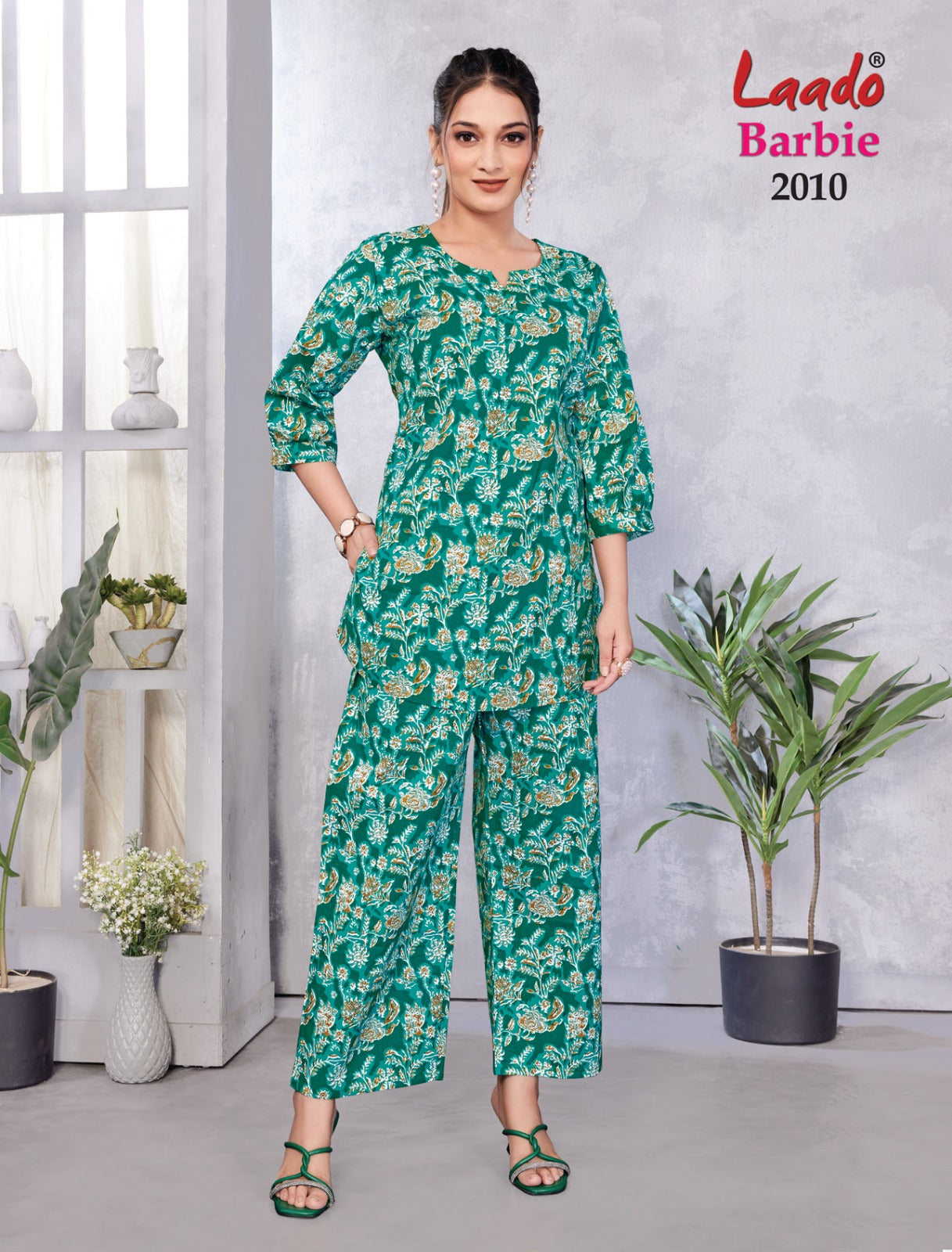 Barbie Vol 2 Laado Mul Cotton Co Ord Set Manufacturer Gujarat